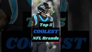Top 5 COOLEST NFL Brands #nfl #football #sports
