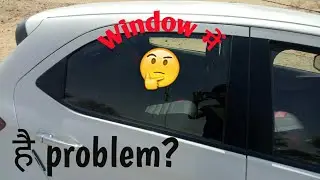 Tata Tiago/Altroz back window open partially | क्या window मे है problem | lets find out | CaR CRacK