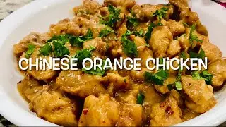 Mouthwatering and Juicy Chinese Orange Chicken | Better Than Takeout! 🍊🔥| @cookingwithmishiyasir 