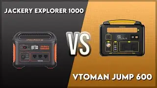 Jackery Explorer 1000 vs Vtoman Jump 600 Technical Comparison