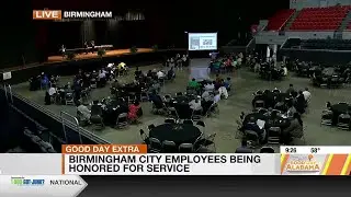 Birmingham city employees being honored for service