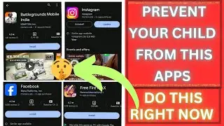 How to enable parental control in smartphone/prevent child from Games and socialmedia/AG TECH TAMIL