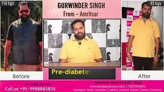 Lose 23kgs and cure Diabetes I Client Review I Dietitian Shreya