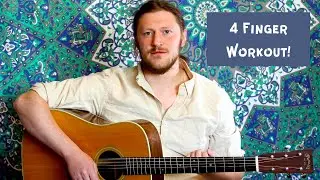 Exercise for Using All Four Fingers - Basic Guitar Technique Lesson