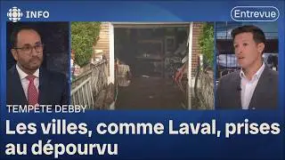 Laval frappé de plein fouet par les pluies torrentielles : entrevue avec le maire Boyer