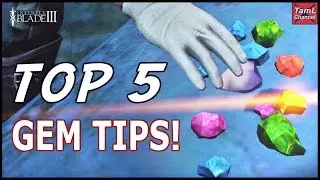 Infinity Blade 3: Top 5 Gem Tips!