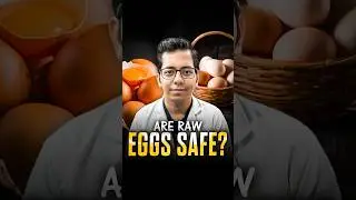 Are Raw Eggs Safe ? | Best way to eat Eggs | Dt.Bhawesh | #diettubeindia #dietitian #eggyolk #shorts