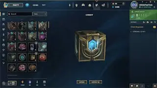 League Of Legends Hextech Crafting Ten Chests At Once