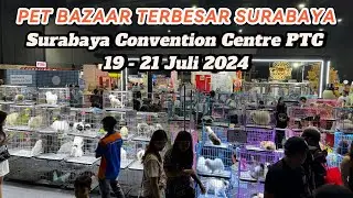Razia Pet Bazaar TERBESAR Di Surabaya - Surabaya Convention Centre PTC 19 - 21 Juli 2024