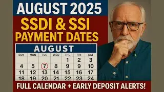 August 2025 SSDI & SSI Payment Dates: Who Gets Paid When? Full Calendar + Early Deposit Alerts!