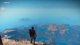 Just Cause 3 - Wingsuiting through the whole map (almost)