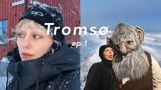 ❆ Arctic Circle Diaries ep.1 - Aurora Borealis and lonely trolls in Tromsø