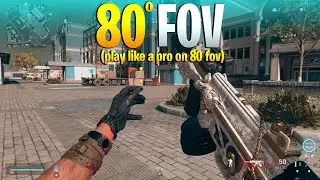 Play Like a * PRO * on  80 FOV in WARZONE 😱 Console FOV
