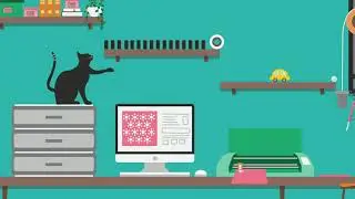 Paper Crane Lab - a cat's version