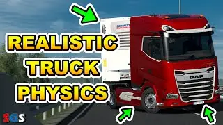 |ETS2 1.53| Realistic Truck Physics Mod v9.0.6