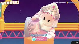 Fall Guys Celebration PC 4K60 UHD - Break it Down (Ice Maiden)