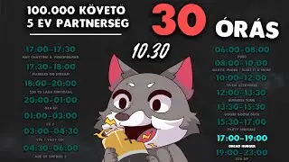 Dread Hunger | 30 ÓRÁS ÜNNEPLŐ STREAM | 10.30.
