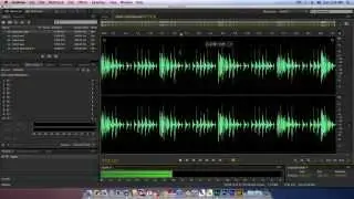 Audition CC Mono to Stereo Convert