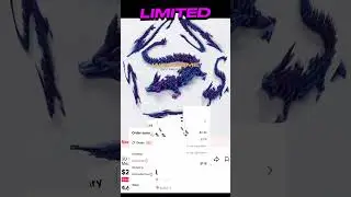 3D Printed Dragon Figurine on Sale#3DPrinting #DragonFigurine #Sale #AffordableArt