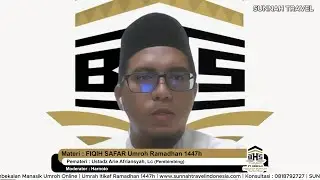 𝐏𝐄𝐌𝐁𝐄𝐊𝐀𝐋𝐀𝐍 𝐌𝐀𝐍𝐀𝐒𝐈𝐊 𝐔𝐌𝐑𝐀𝐇 𝐎𝐍𝐋𝐈𝐍𝐄 ke-3 - Jamaah Umroh Itikaf Ramadhan 1447 h. FIQIH SAFAR. #fyi