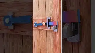 Drop Bar Gate Door Latch Rustic Vintage Traditional - Clip 19