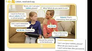 Unit 3 - PB pg. 37 - activity 2. Listen, read and say.