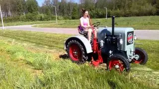 Eicher ed16 mit Raspe ger&auml;t