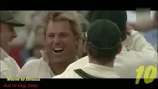 Top 10 Magical balls by Shane Warne and Muralidharan #cricket