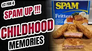 SPAM FRITTERS | Back to the 90s | CHILDHOOD MEMORIES | Food Review | SPAM UP | Retro Food