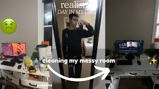 I had nothing to do so i cleaned my room