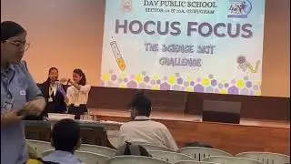 Hocus Focus Interschool Competition| Science Magic 🪄performance| Air pressure activity Science skit