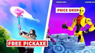 Claim FREE PICKAXE NOW & Permanent PRICE DROPS in the Item Shop