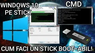 Cum sa faci un stick boot-abil cu CMD