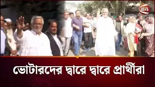 ভোটারদের দ্বারে দ্বারে প্রার্থীরা | BNP Campaign | Election News 2026 | Channel 24