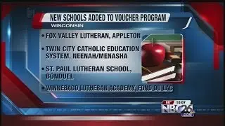 New Schools Added to Wisconsin Voucher Program
