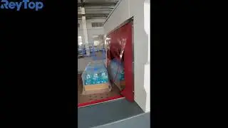 Semi-Tray Shrink Wrapping Machine in Action | Compact & Efficient Packaging Solution