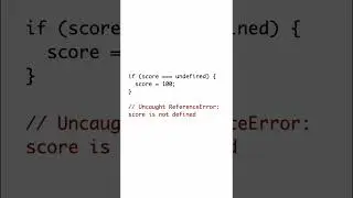 Javascript Variables Rule #14