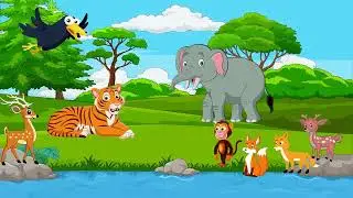 Jungle Adventure: Leo the Lion's Magic Quest!Kids Story#JungleAnimals#KidsStories#AnimalAdventure#