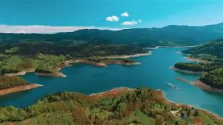 Језеро Заовине у Националном парку ТАРА. Дрон видео