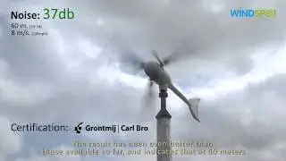 Small Wind Turbines low noise certifications