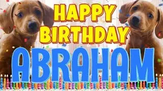 Happy Birthday Abraham! ( Funny Talking Dogs ) What Is Free On My Birthday