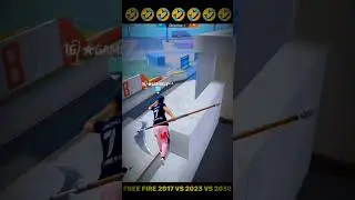 Free Fire 2017 Gameplay VS 2023 VS 2030 Free Fire Old Vs New Shorts Video deo FF 2017 Funny Short