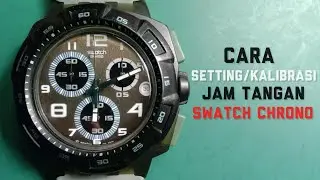 CARA SETTING/KALIBRASI JAM TANGAN SWATCH CHRONO