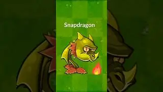Snapdragon vs Excavator Zombie Too Hard To Defeat This Zombie 💀☠️ #shorts #ytshorts_ #pvz2 #gaming