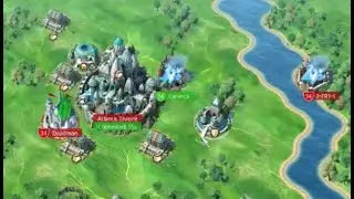 March of Empires - (22/08/2025) - Atlantis level 34 - Intense battle against elite player