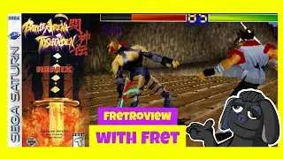 FretroView on Battle Arena Toshinden Remix for the Sega Saturn