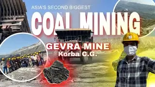 ASIA SECOND BIGGEST COAL MINE || Gevra mine Korba || film by:- Bhanu rider 19 
