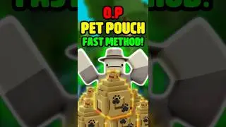 *QUICK* O.P BEST METHOD To Get PET POUCHES (FAST) | Grow A Garden UPDATE #growagarden #roblox