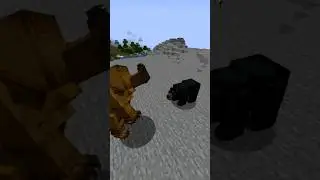 Minecraft Black Bear VS Brown Bear