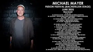 MICHAEL MAYER (Germany) @ Fusion Festival (Bachstelzen stage) June 2025
